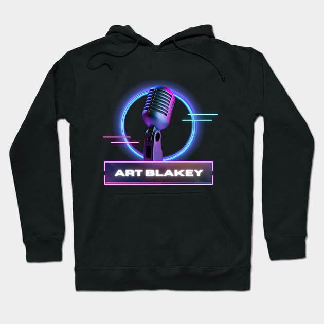 Art Blakey // Old Mic Hoodie by Mamamiyah